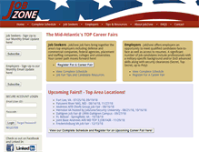 Tablet Screenshot of jobzoneonline.com
